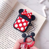 Image of Cartoon Wireless Bluetooth Earphone Case For Apple AirPods Silicone Headphones Cases For Airpods 2 Protective Cover