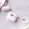 Image of Cartoon Wireless Bluetooth Earphone Case For Apple AirPods Silicone Headphones Cases For Airpods 2 Protective Cover
