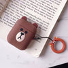 Image of Cartoon Wireless Bluetooth Earphone Case For Apple AirPods Silicone Headphones Cases For Airpods 2 Protective Cover